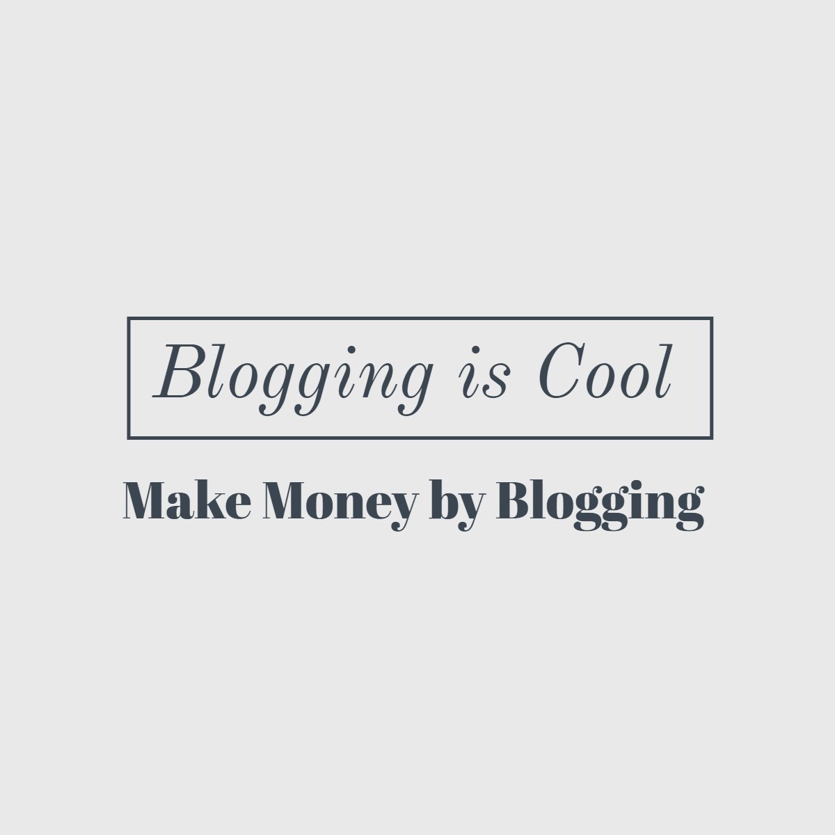 bloggingiscool.com is a blog about becoming a better blogger through learning