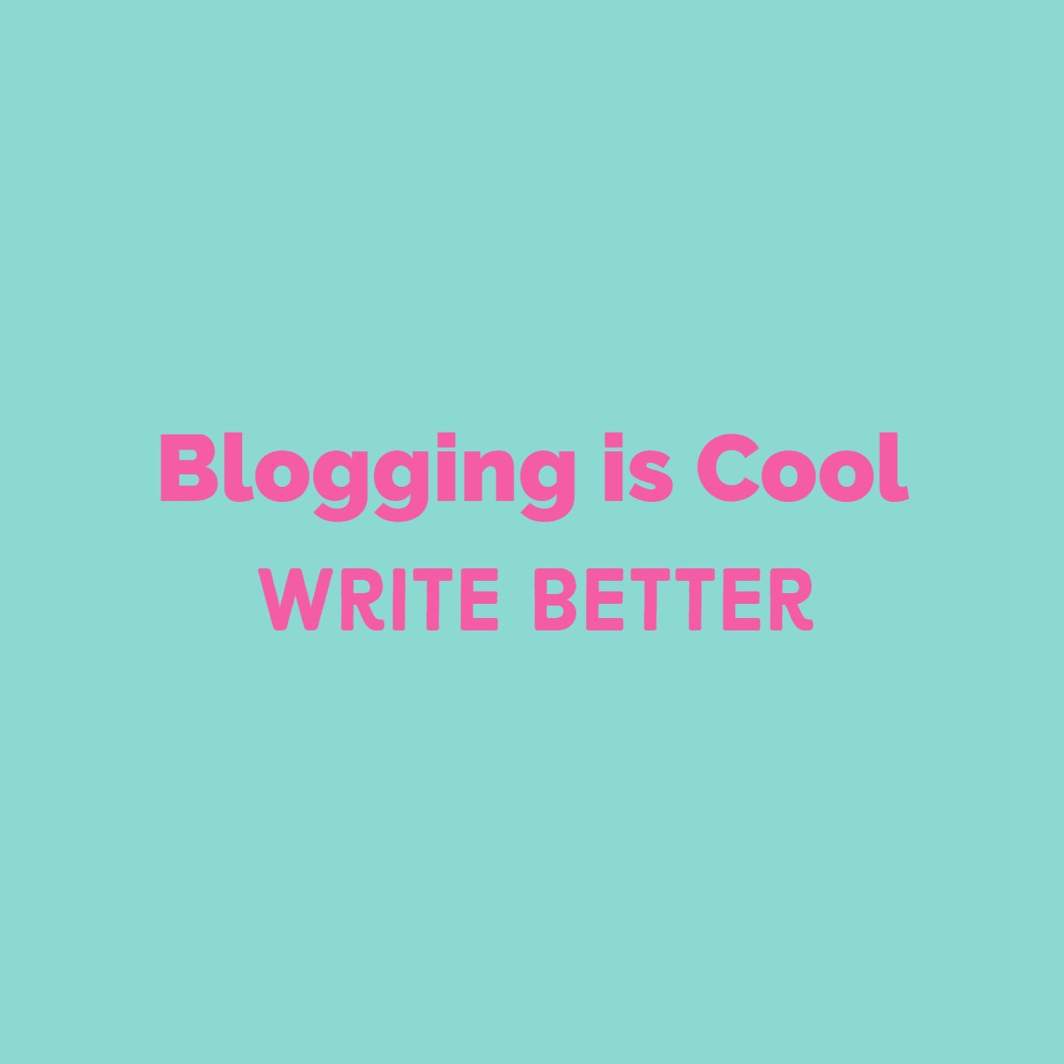 bloggingiscool.com is about blogging for bloggers both new and expert